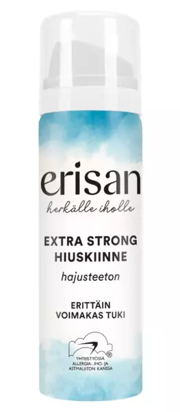 Erisan hiuskiinne extra strong 50ml - Hiuskiinteet - 6438160574477 - 1