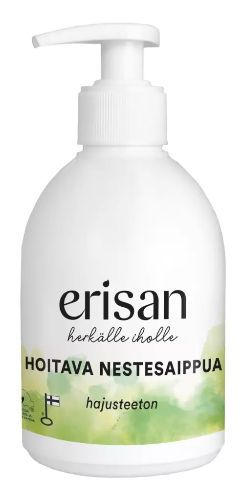 Erisan nestesaippua hoitava 300ml - Suihkugeelit- ja saippuat - 6417964578317 - 1