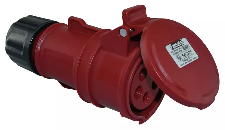 Famatel voimajatkopistorasia 16A 400V - Sähkötarvikkeet - 6438140990877 - 1