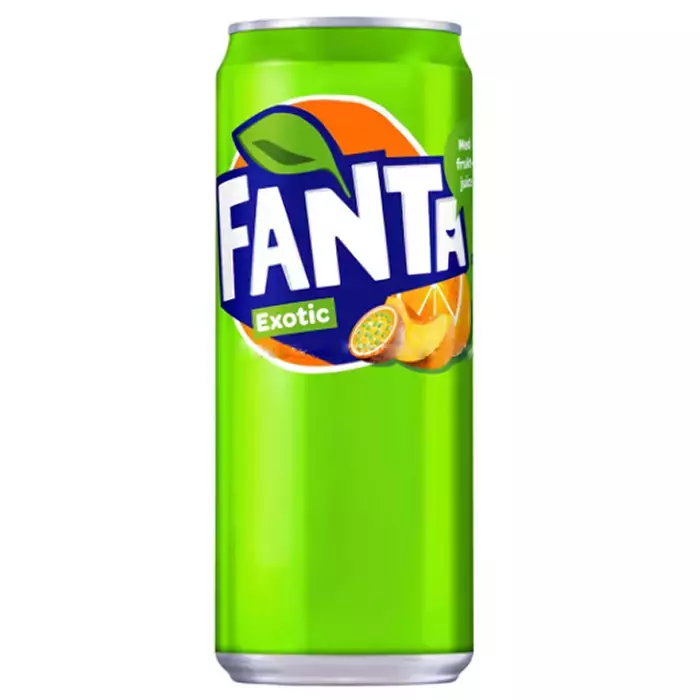 Fanta Exotic 330ml - Virvoitusjuomat ja mixerit - 6430054080897 - 1
