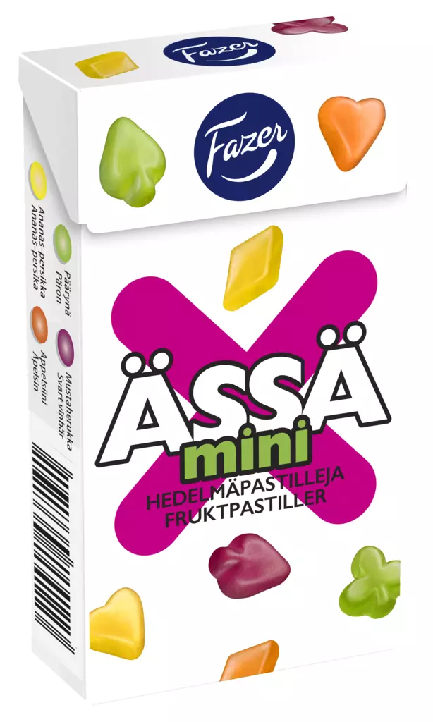 Fazer Ässä Mix pastilli 40g - Karkit - 6416453041097 - 1
