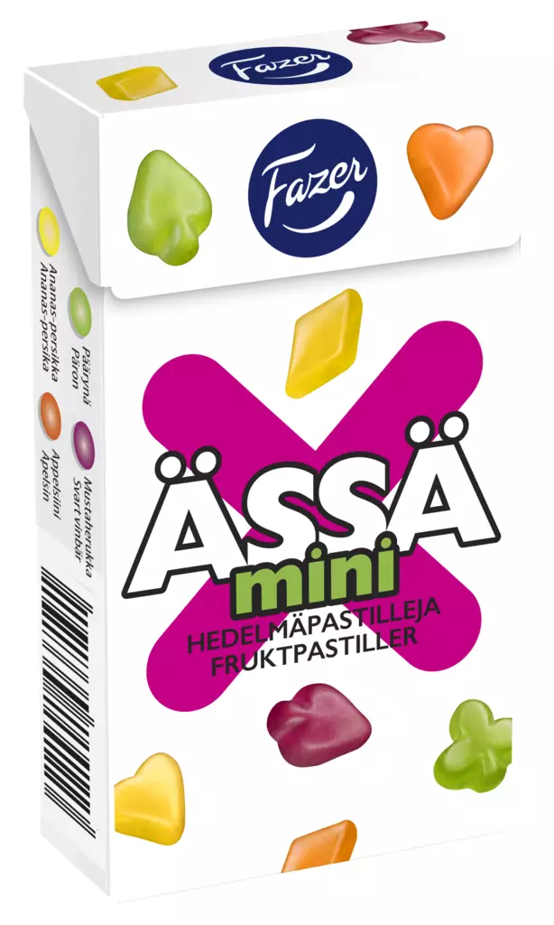 Fazer Ässä Mix pastilli 40g - Karkit - 6416453041097 - 1