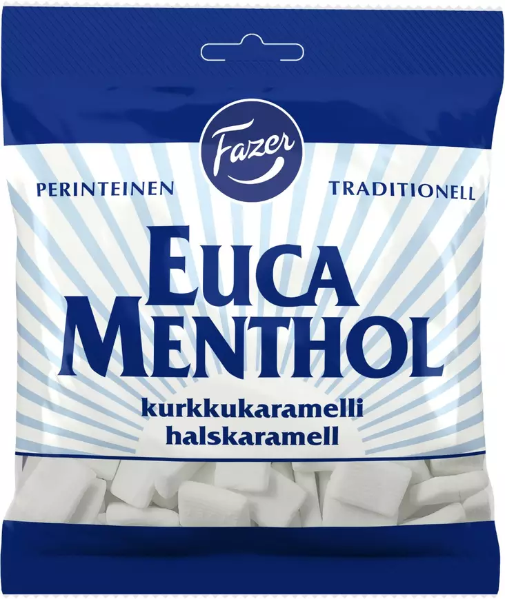 Fazer Eucamenthol kurkkupastilli 200g - Karkit - 6411401035517 - 1