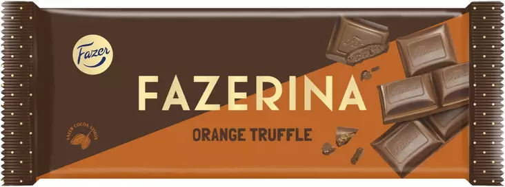 Fazer Fazerina orange truffle 99g - Makeiset - 6416453056107 - 1
