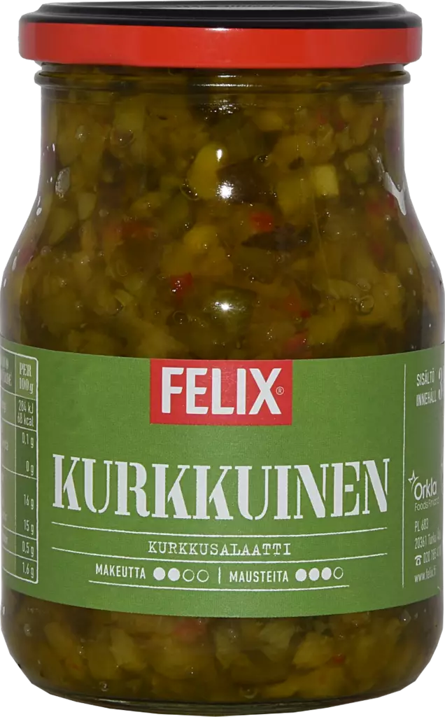 Felix kurkkusalaatti 380g - Elintarvikkeet - 6424908462007 - 1
