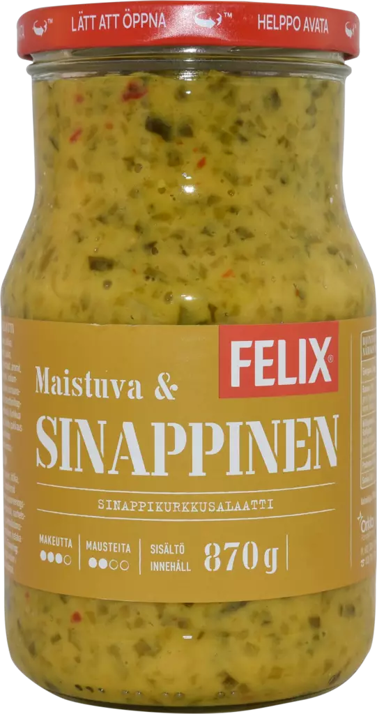 Felix Sinappinen 870g - Elintarvikkeet - 6424908462557 - 1