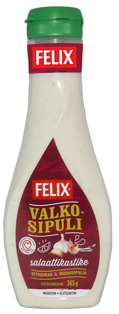 Felix Valkosipuli salaattikastike 375g - Ruokaöljyt, maustaminen ja makeutus - 6417808290627 - 1