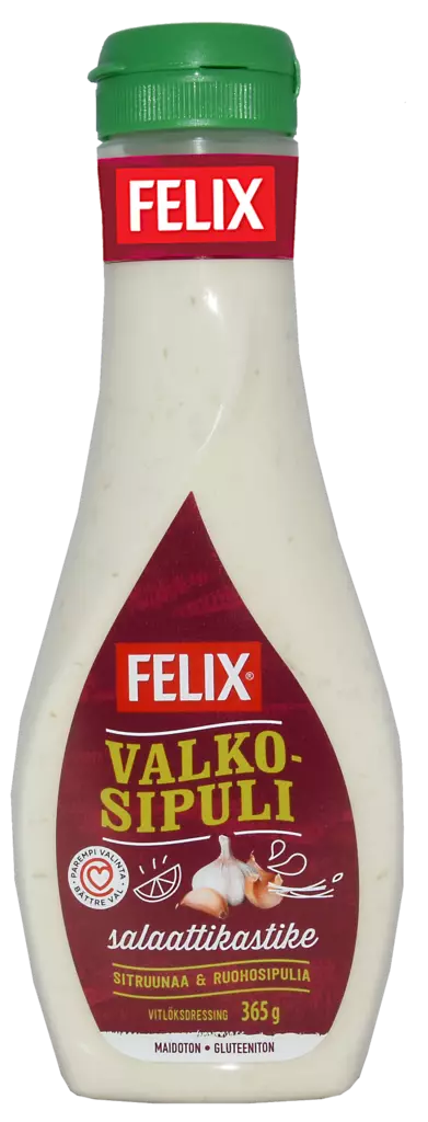 Felix Valkosipuli salaattikastike 375g - Ruokaöljyt, maustaminen ja makeutus - 6417808290627 - 1