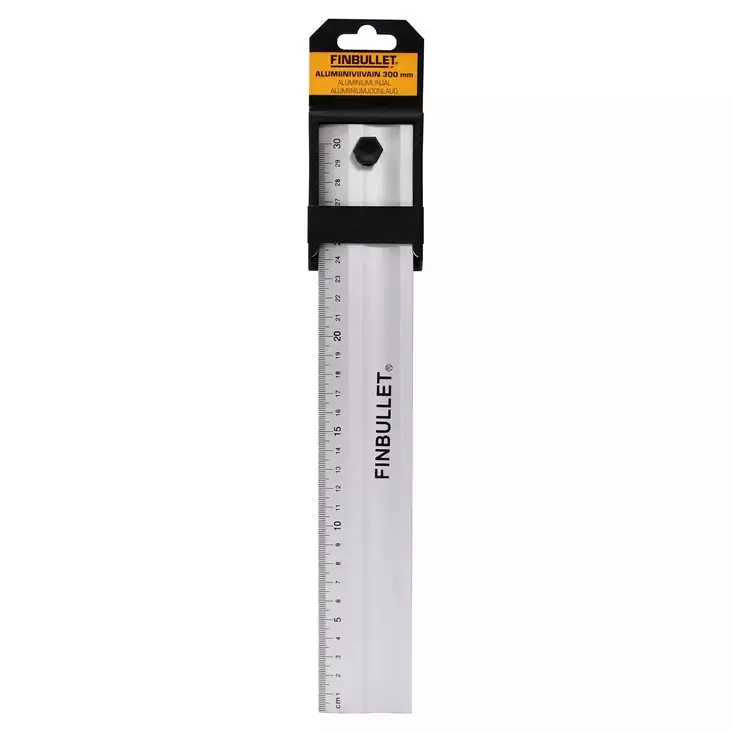 Finbullet Alumiiniviivain 300mm - Suorakulmat ja viivaimet - 6438152017937 - 1