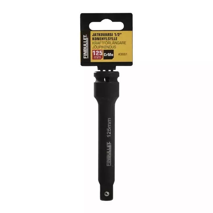 Finbullet jatkovarsi 5" 125mm 1/2" - Räikkävääntimet - 6438152036617 - 1