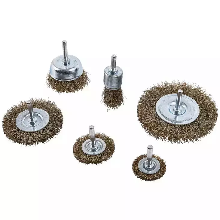 Finbullet Koneteräsharjasarja 6-os - Nailon-ja teräsharjat - 6438152012697 - 1