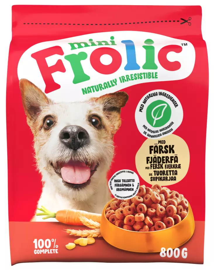 Frolic Mini Siipikarjaa 80G - Koiran kuivaruoat - 5900951315367 - 1