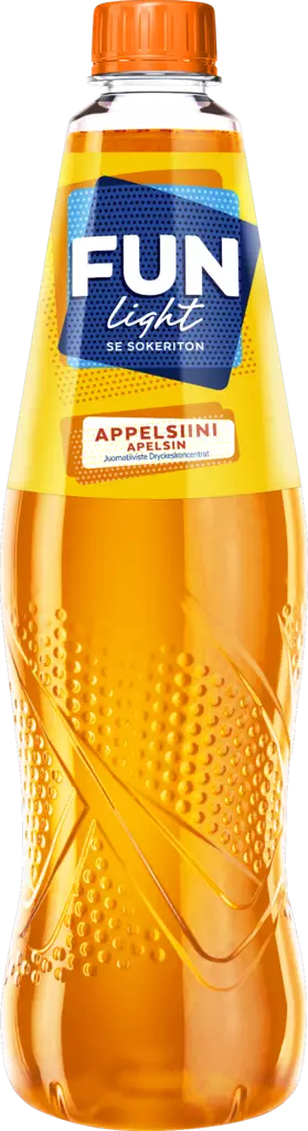 Fun light appelsiini 0,5l - Mehut, mehutiivisteet ja glögit - 6417802360197 - 1