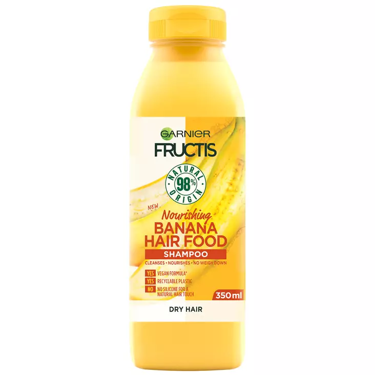 Garnier Fructis Hair Food Banana shampoo kuiville hiuksille 350ml - Shampoot - 3600542318327 - 1