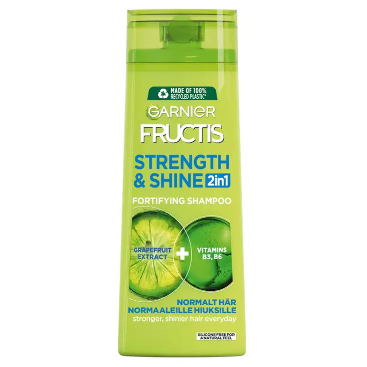 Garnier Fructis Strength & Shine 2in1 shampoo 400ml - Shampoot - 3600542020817 - 1