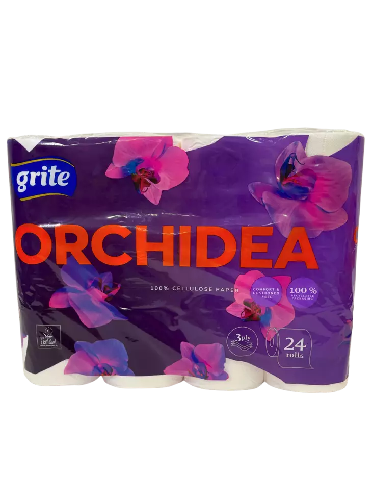 Grite Orchidea WC-paperi 24rll - WC-paperit - 4770023351507 - 1