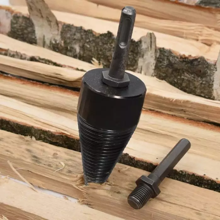 Halkaisuruuvi 42 mm x 100 mm sds+ ja hex karalla - Muut metsätyötarvikkeet - 6438152013847 - 1