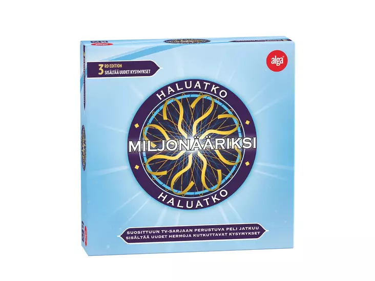Haluatko miljonääriksi 3. edition - Lautapelit ja seurapelit - 7312350114997 - 1