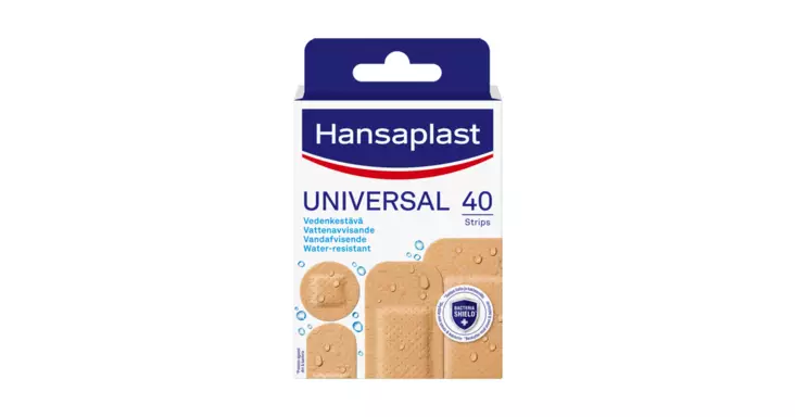 Hansaplast 40kpl vedenkestävä laastari - Desifiointi ja laastarit - 4005800099977 - 1