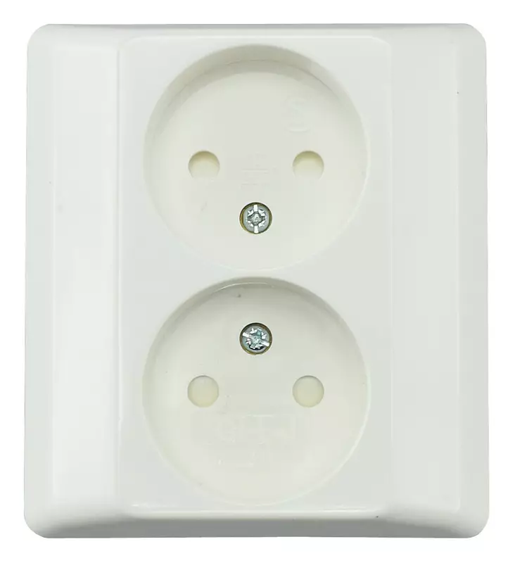 Harju pistorasia 2-os. maadoittamaton - Pistorasiat - 6438140952127 - 1