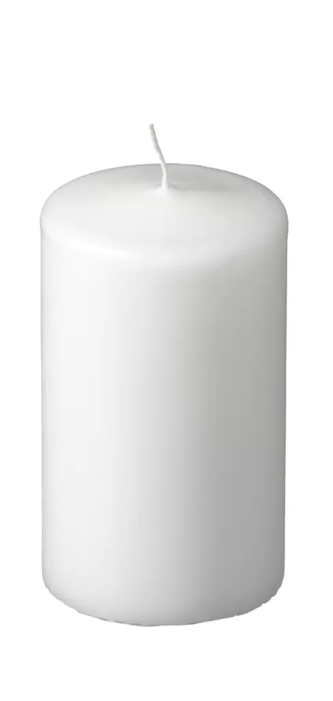 Havi pöytäkynttilä 7x12cm valkoinen - Pöytäkynttilät - 6411630790157 - 1
