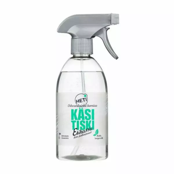 Heti Käsitiskispray bergamotti-minttu 500ml - Astianpesuaineet - 6414505139907 - 1