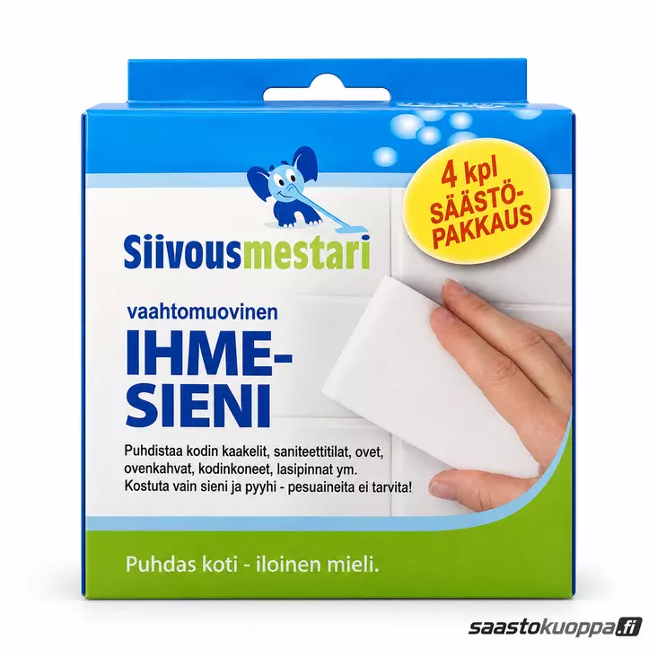 Ihmesieni maxi 4kpl/pkt - Hankaussienet ja teräsvillat - 6438159060837 - 1