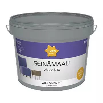 Ilves Seinämaali A-Pohja Valkoinen 2,7L - Seinämaalit - 6430026951057 - 1