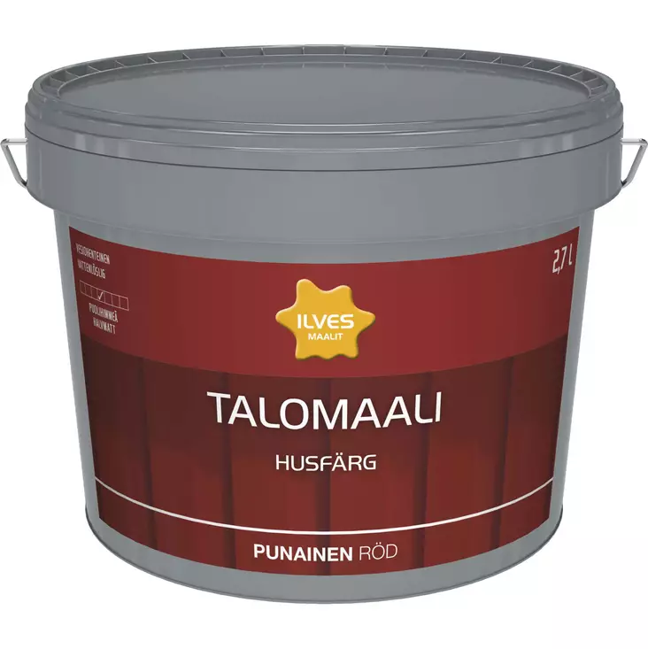Ilves Talomaali Punainen 2,7L - Talomaalit - 6430026950647 - 1