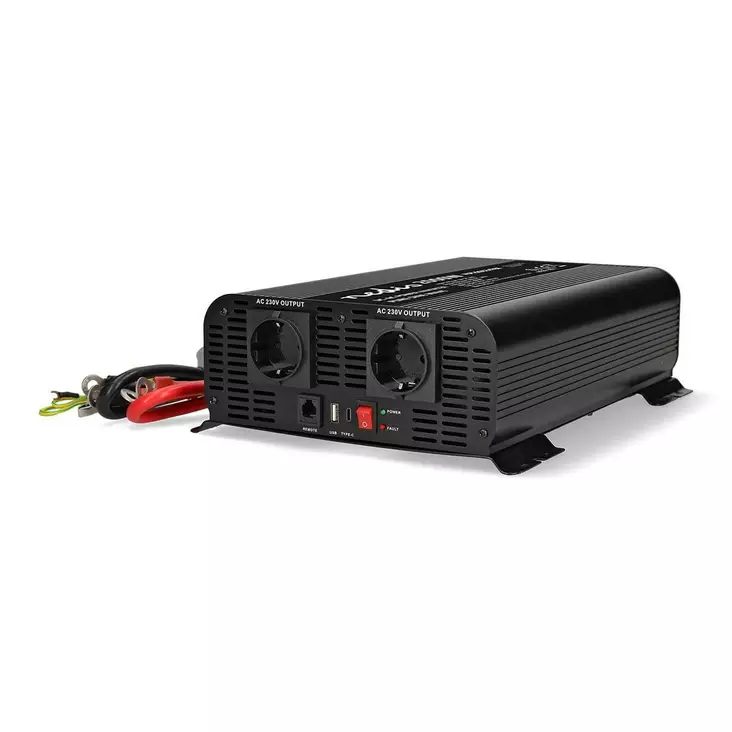 Invertteri puhdas siniaalto 24v 2000w - 24V invertterit - 5412810448937 - 1