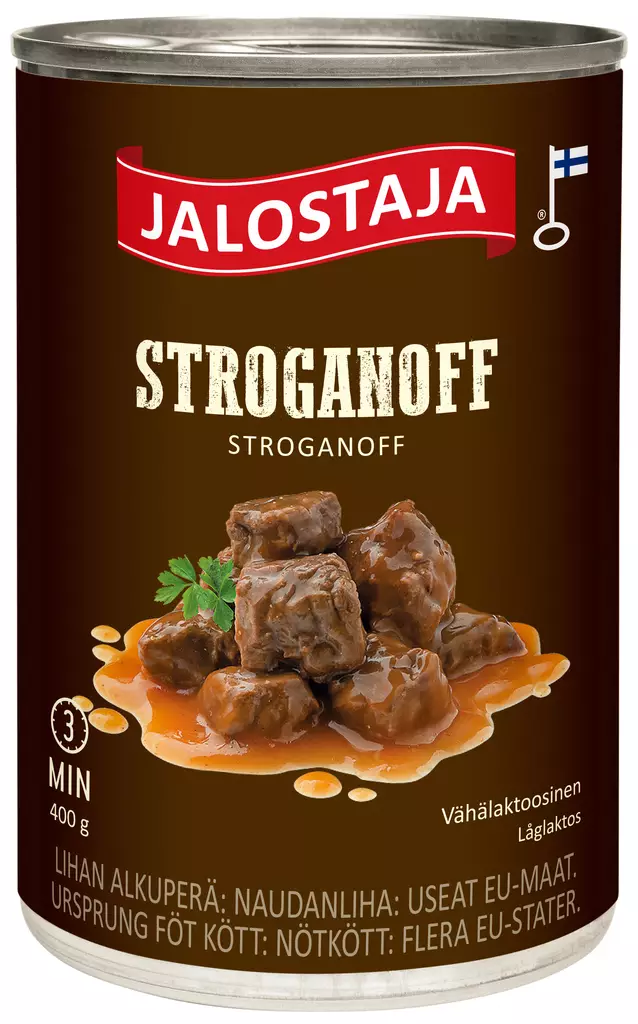 JALOSTAJA STROGANOFF 400G - Elintarvikkeet - 6409531650977 - 1