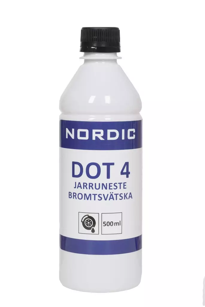 Nordic jarruneste DOT-4 0,5L - Jarrunesteet - 4742516002227 - 1