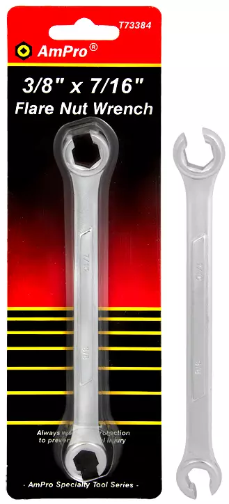 Jarruputkiavain 3/8"x7/16" sae - Huoltotyökalut - 795609733847 - 1