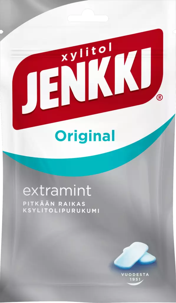 Jenkki Original Extramint ksylitolipuruk - Purukumit - 6420256911037 - 1