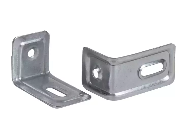 Kalustekulma 25x27x42mm 4kpl sinkitty - Kalustehelat - 6414671050747 - 1