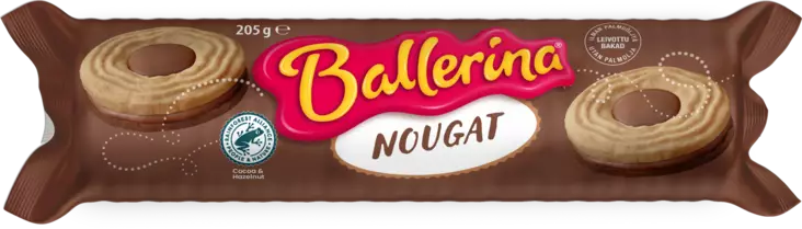 Kantolan Ballerina nougat 205g - Keksit - 6410380054427 - 1
