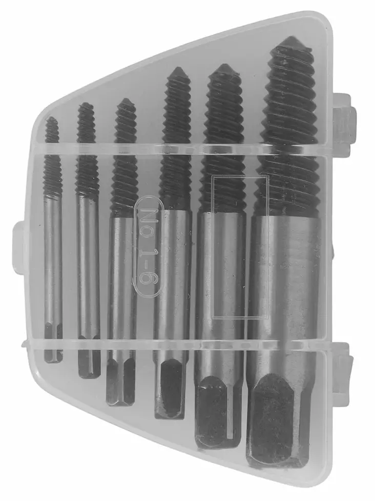 Katk.ruuvin ulosvetosarja 6-os 1/8-3/4" - Kierretyökalut - 6420286913667 - 1