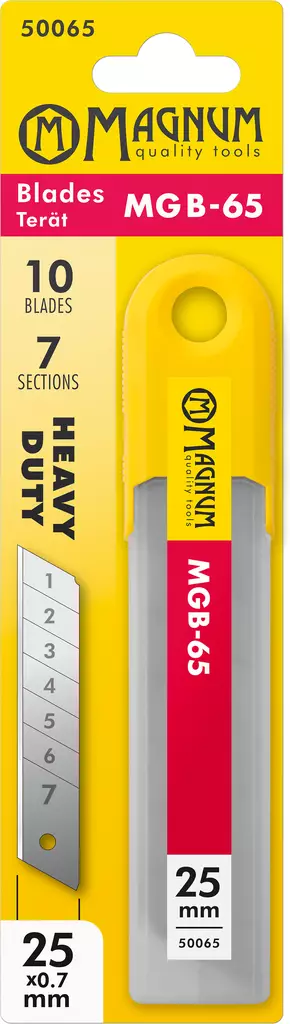 Katkoterät 10 kpl MGB-65 - Katkoteräveitset ja terät - 6418868500657 - 1