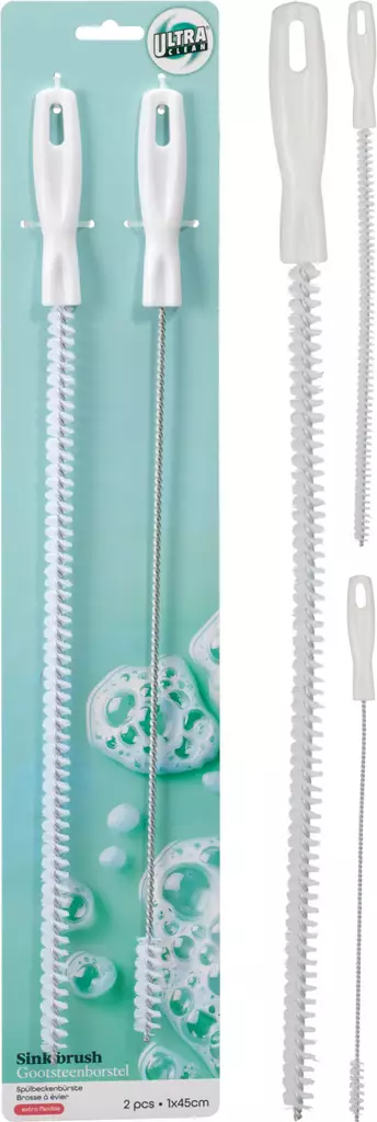 Keittiöviemäriharja 2kpl - Lattiakuivaimet - 8721037601887 - 1