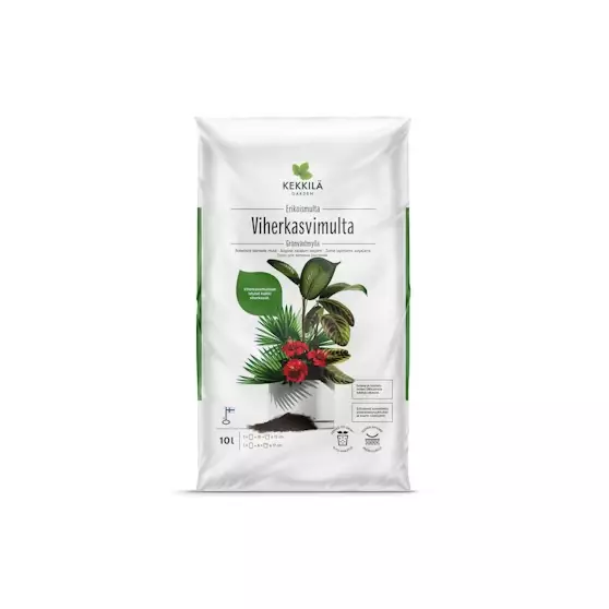 Kekkilä viherkasvimulta 10L - Mullat ja turpeet - 6433000100397 - 1