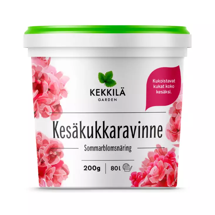 Kesäkukkaravinne 200g Kekkilä - Puutarhalannoitteet - 6433000610087 - 1