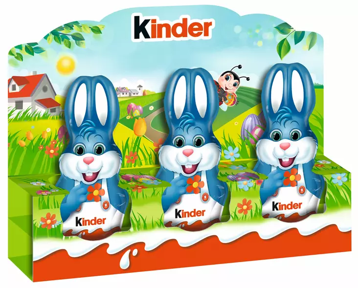 Kinder Suklaahahmo pääsiäispupu 3x15g - Pääsiäisherkut - 4008400521527 - 1