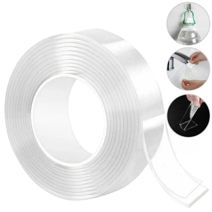 Kirkas kaksipuoliteippi nano - Teipit - 6438168115887 - 1