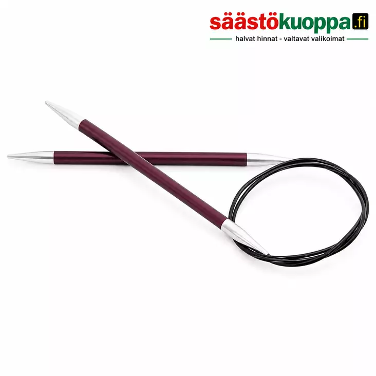 Knit Pro Zing pyöröpuikot 80cm 6mm - Puikot - 8904086280757 - 1