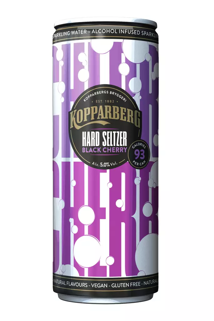 KOPPARBERG HARD SELTZER BLACK CHERRY 5% - Kissat - 7393714646507 - 1