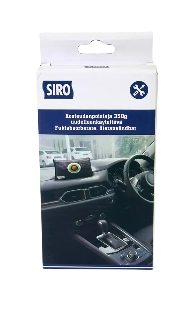 Kosteudenpoistaja 350g uudelleen käytettävä - Kosteudenpoistajat - 6438168116327 - 1