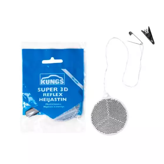 Kungs super 3D heijastiin - Heijastimet ja heijastinliivit - 6423800055447 - 1