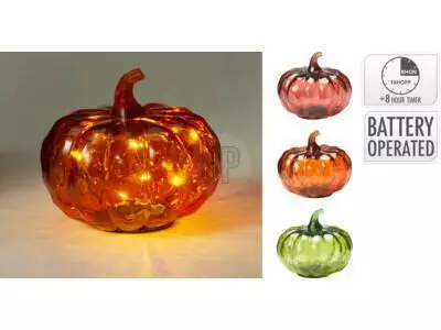 Kurpitsa led-valoilla 13cm - Pöytä- ja sisustusvalaisimet - 8721037634267 - 1