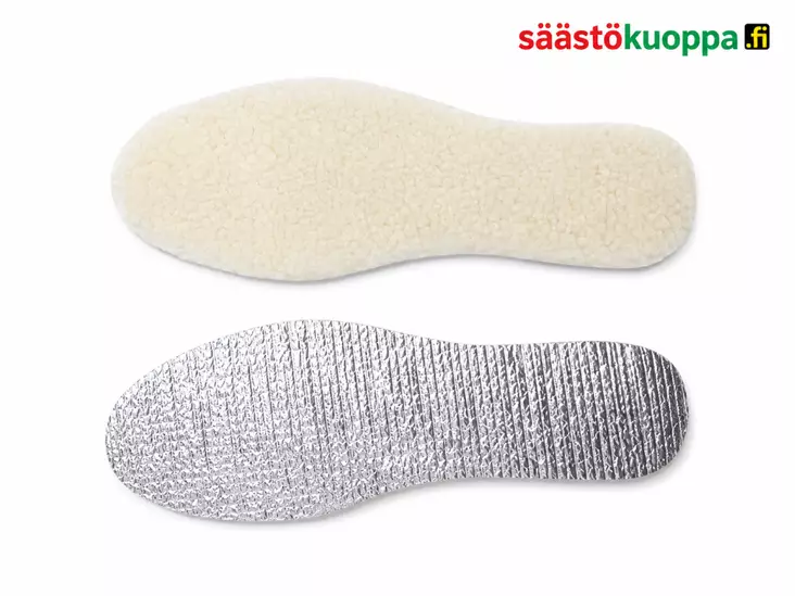Lämpöpohjalliset fleece+alumiini 36-46 - Kenkätarvikkeet - 6438159238847 - 1
