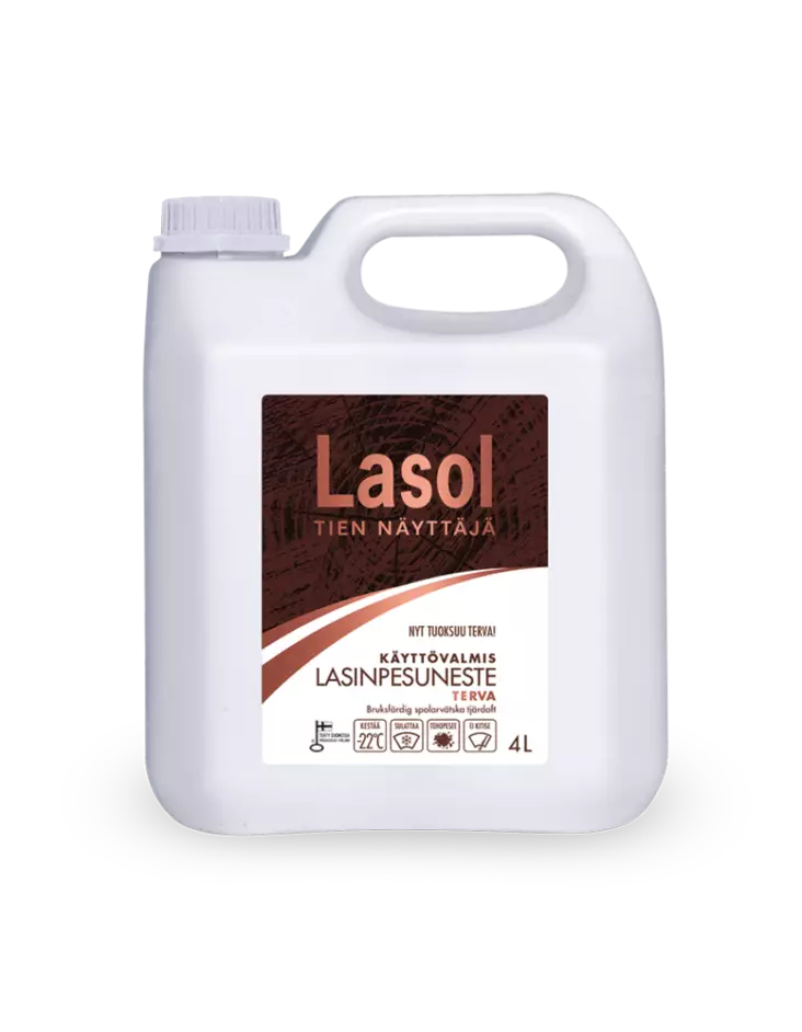 Lasol 4L terva -22C - Lasinpesunesteet - 6414505162547 - 1